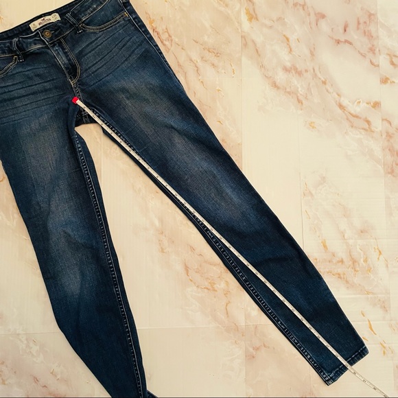 Hollister medium wash skinny jeans 3L in size 26 - Picture 8 of 9